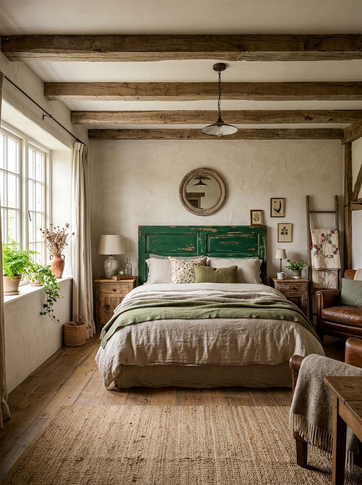 Rustic emerald green bedroom - 30 emerald green bedroom ideas