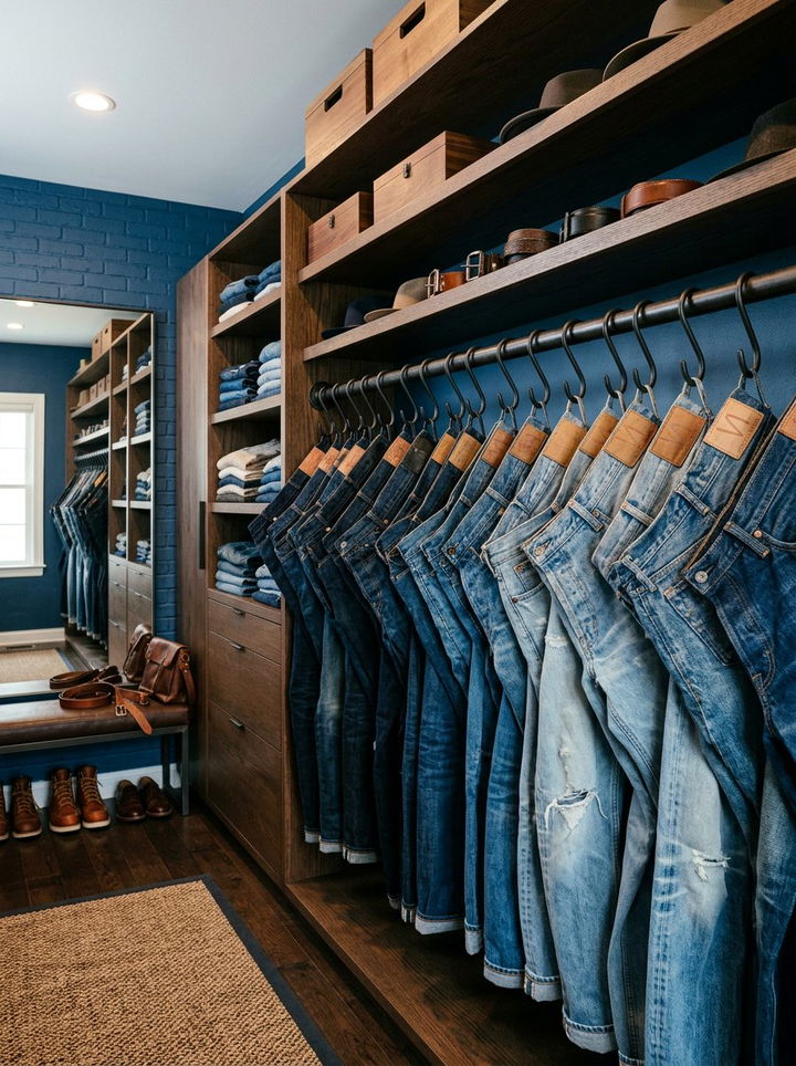 S Hooks For Jeans - 30 bedroom organization hacks