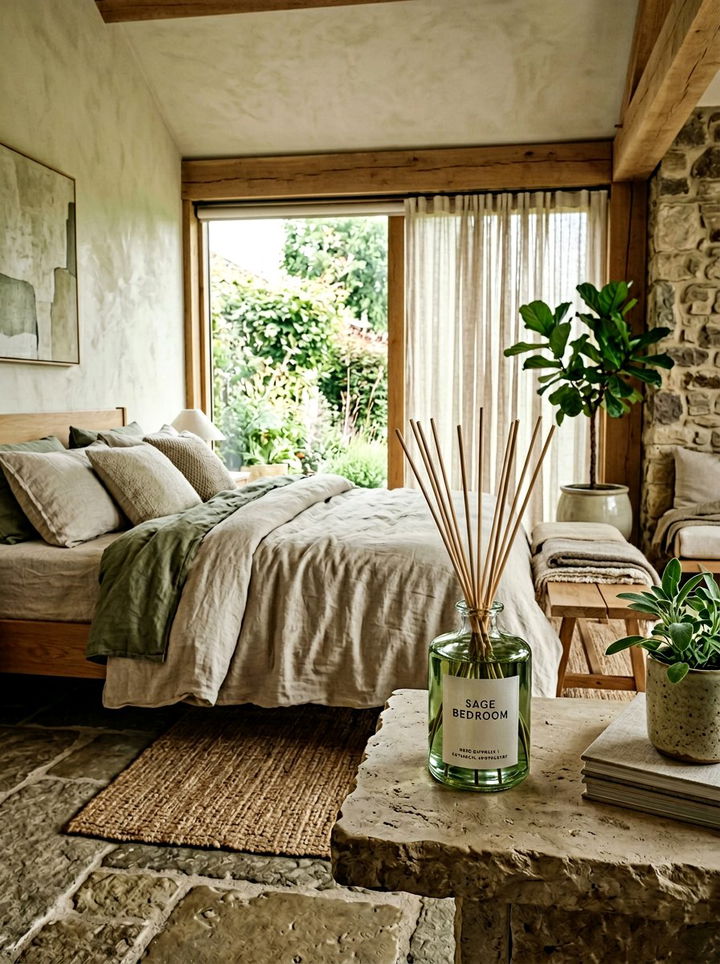 Sage Bedroom Reed Diffuser - 30 bedroom reed diffusers