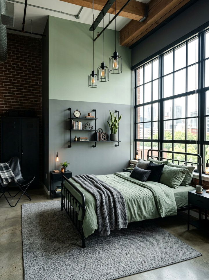30 Sage Green Accent Wall Bedroom Ideas for Fresh Style