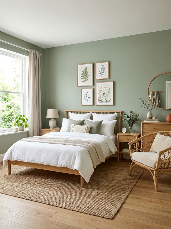 Sage Green Bedroom - 30 feminine bedroom ideas