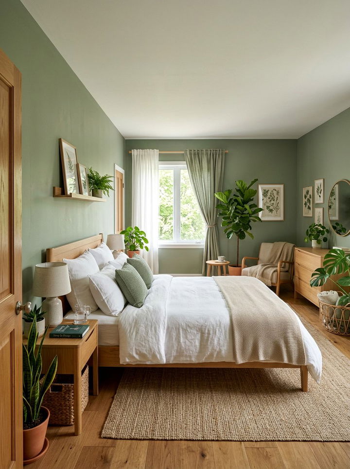 Sage Green Bedroom - 30 insomnia bedroom ideas
