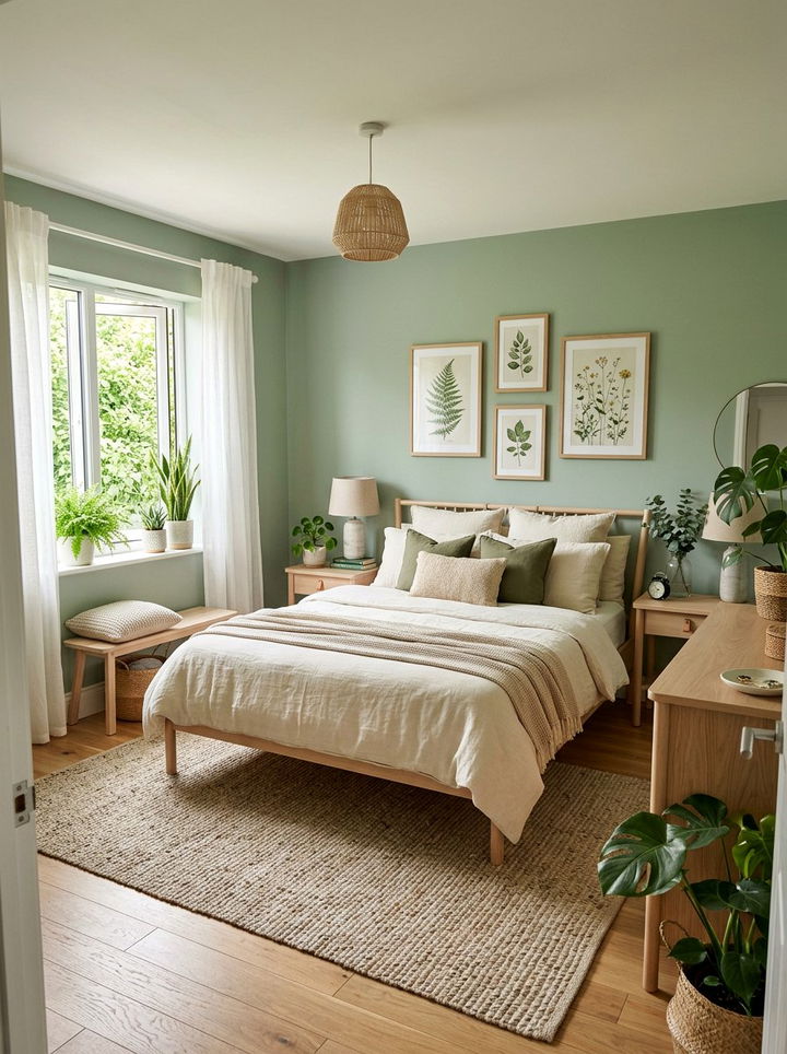 Sage Green Bedroom - 30 move in ready bedroom ideas