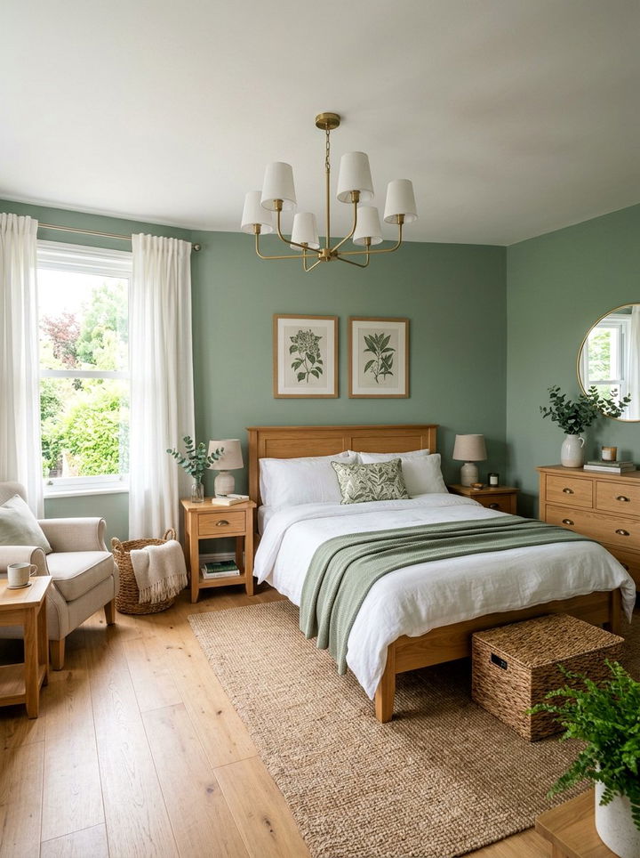 Sage Green Bedroom - 30 relaxation bedroom ideas