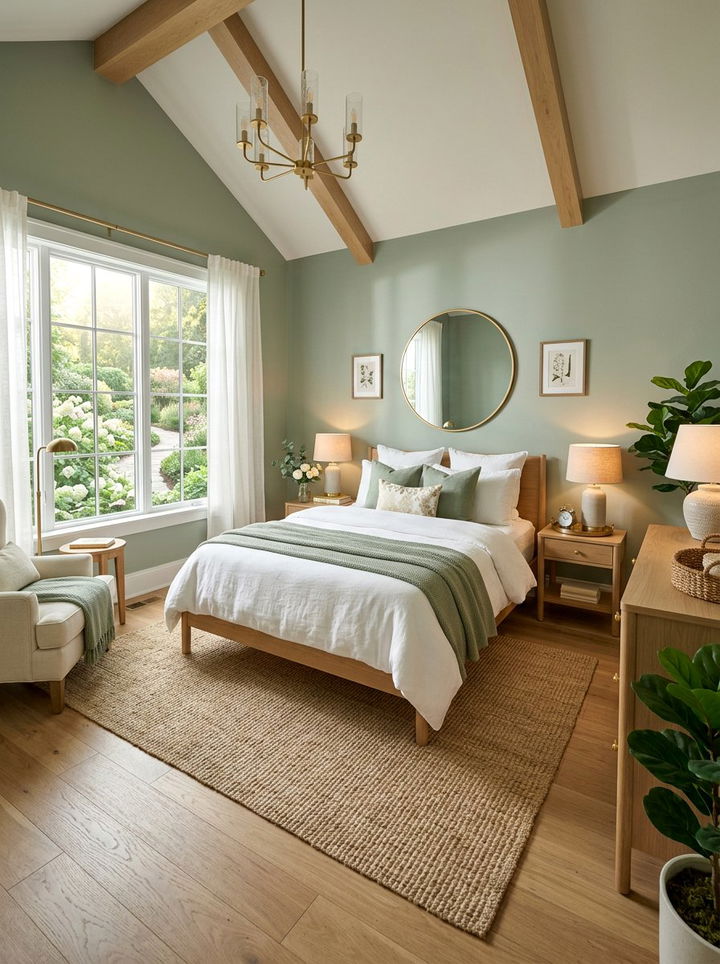 Sage Green Bedroom - 30 sanctuary bedroom ideas