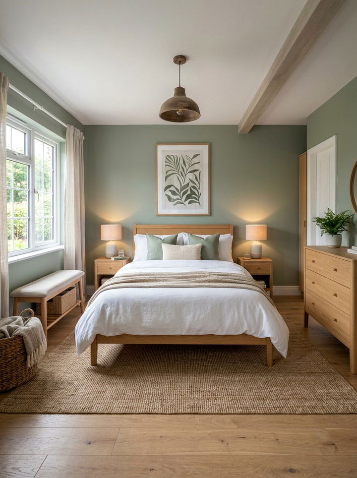 Sage Green Bedroom - 30 serene bedroom color ideas