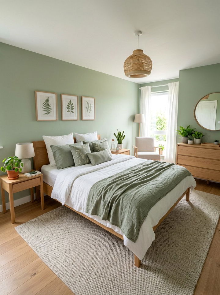 Sage Green Bedroom - 30 trending bedroom ideas