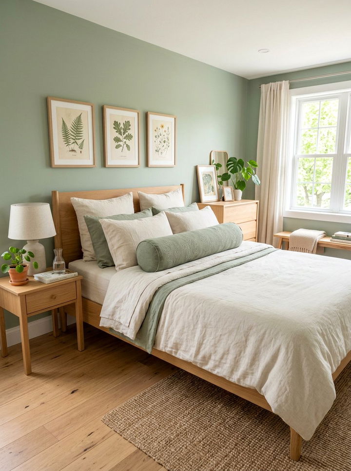 Sage Green Bolster - 30 bedroom bolster pillows