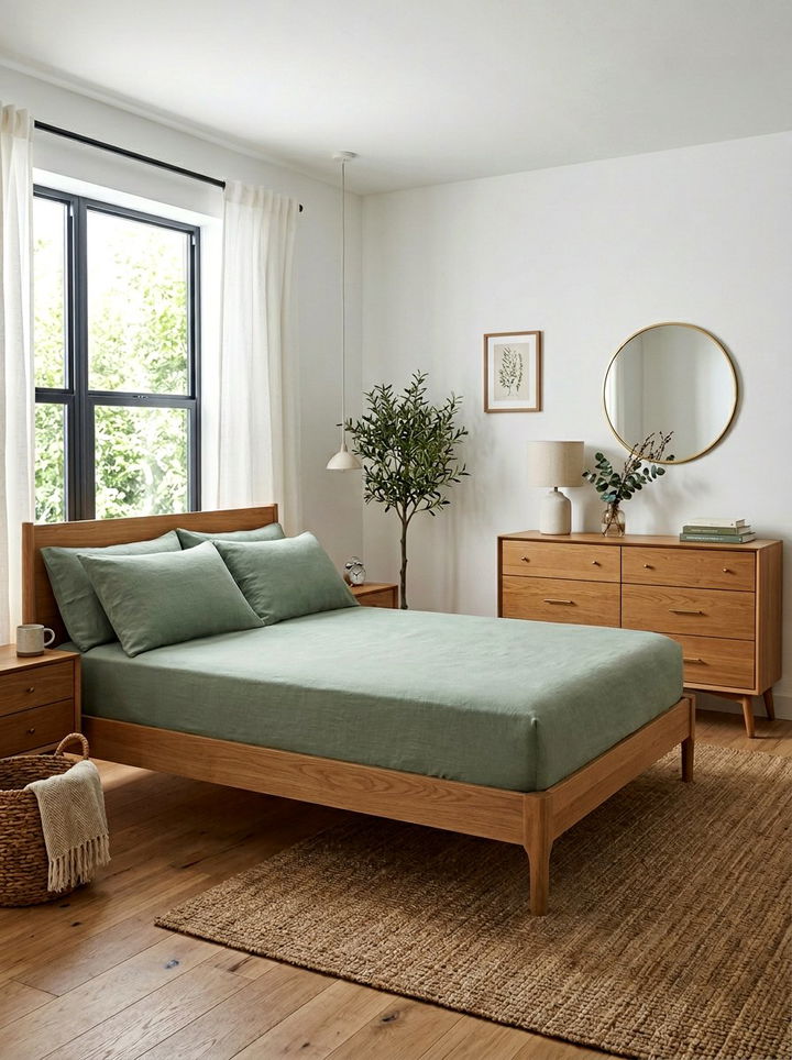 Sage Green Fitted Sheets - 30 bedroom fitted sheets