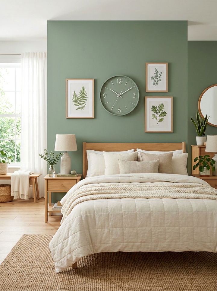 30 Bedroom Wall Clocks to Enhance Your Decor Style