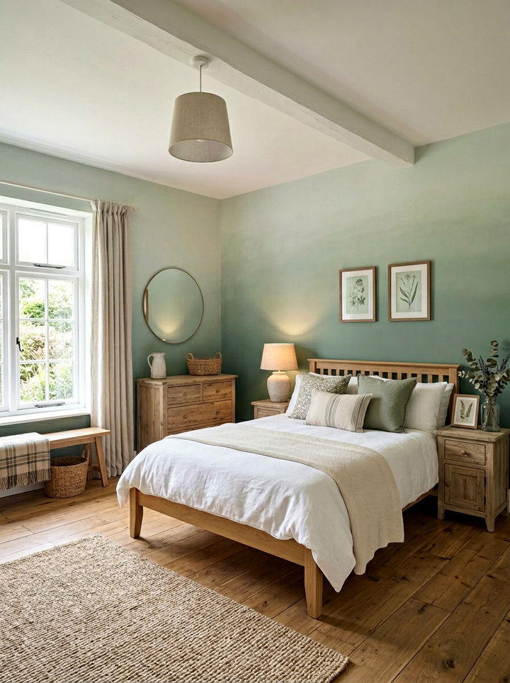 Sage Green Ombre Bedroom - 30 ombre bedroom ideas