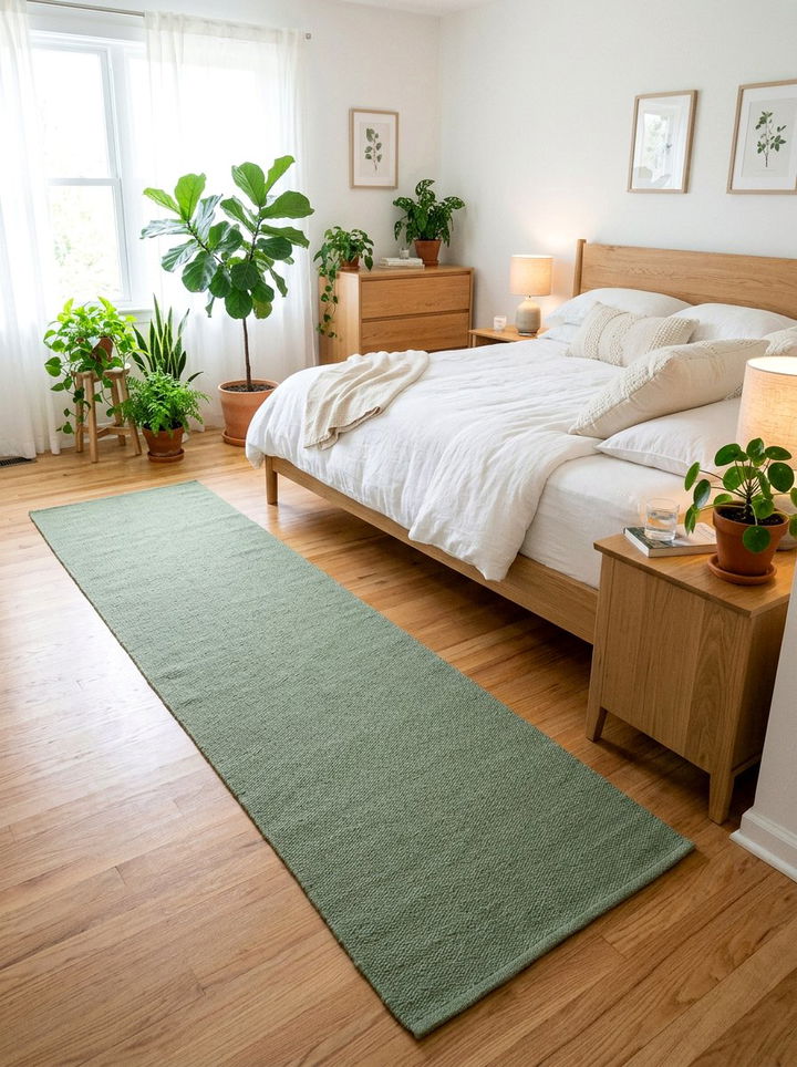 Sage Green Runner Rug - 30 bedroom runner rugs