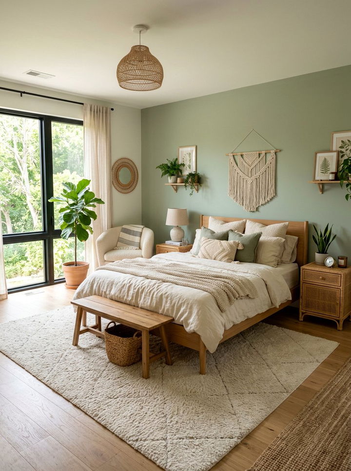 30 Nature Inspired Bedroom Color Ideas for a Calm Home
