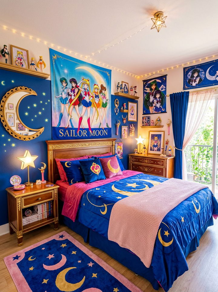 Sailor Moon Bedroom - 30 kawaii bedroom ideas