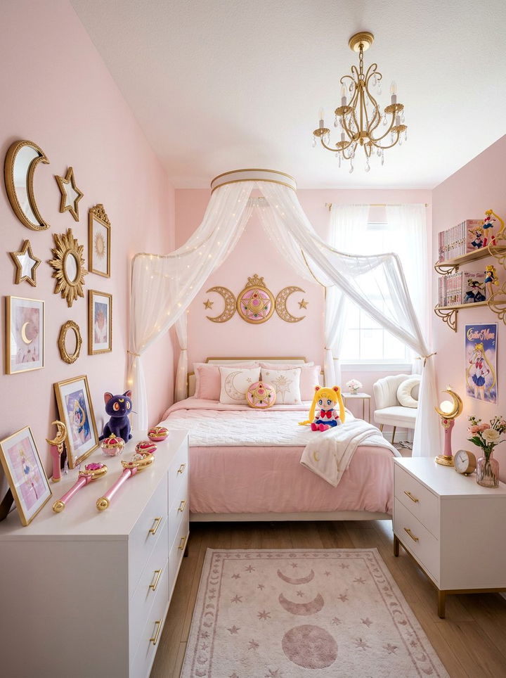 Sailor Moon Bedroom - 30 manga bedroom ideas