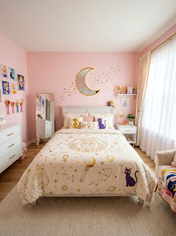 Sailor Moon Bedroom - 30 geek bedroom ideas