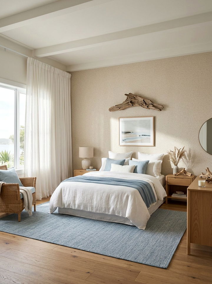 Sand wallpaper - 30 bedroom textured wallpapers