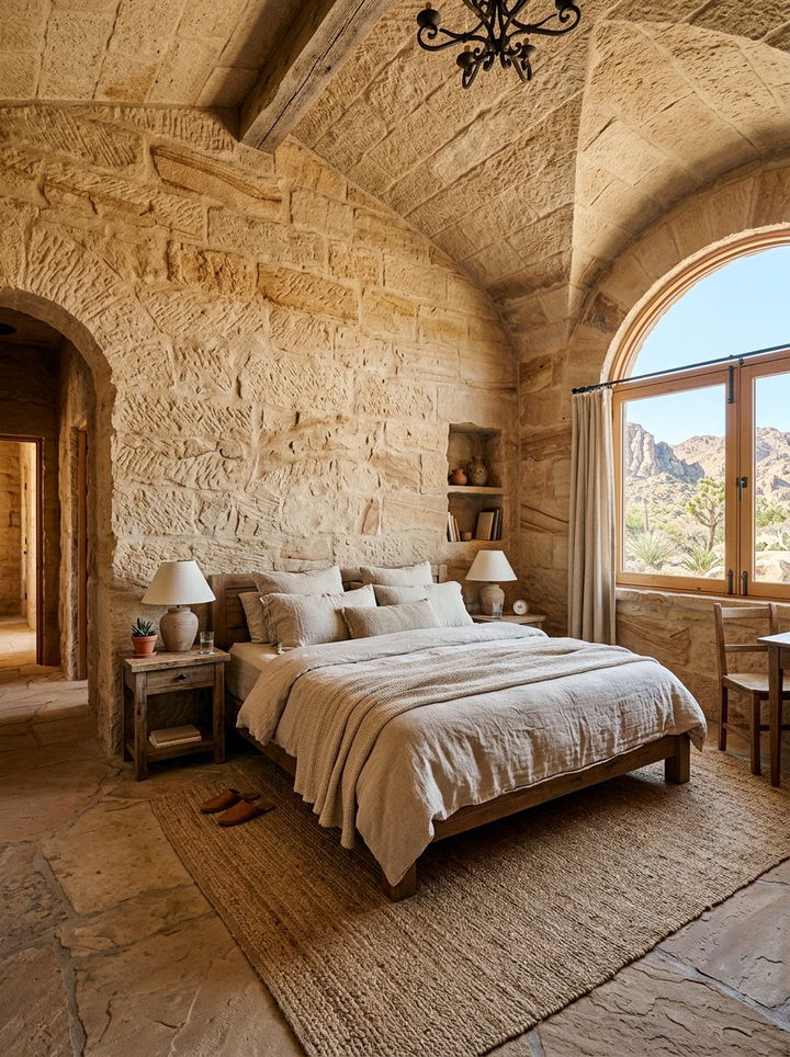 Sandstone bedroom - 30 romantic bedroom color ideas