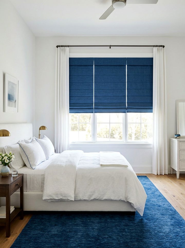 Sapphire Blue Window Treatments - 30 sapphire bedroom ideas