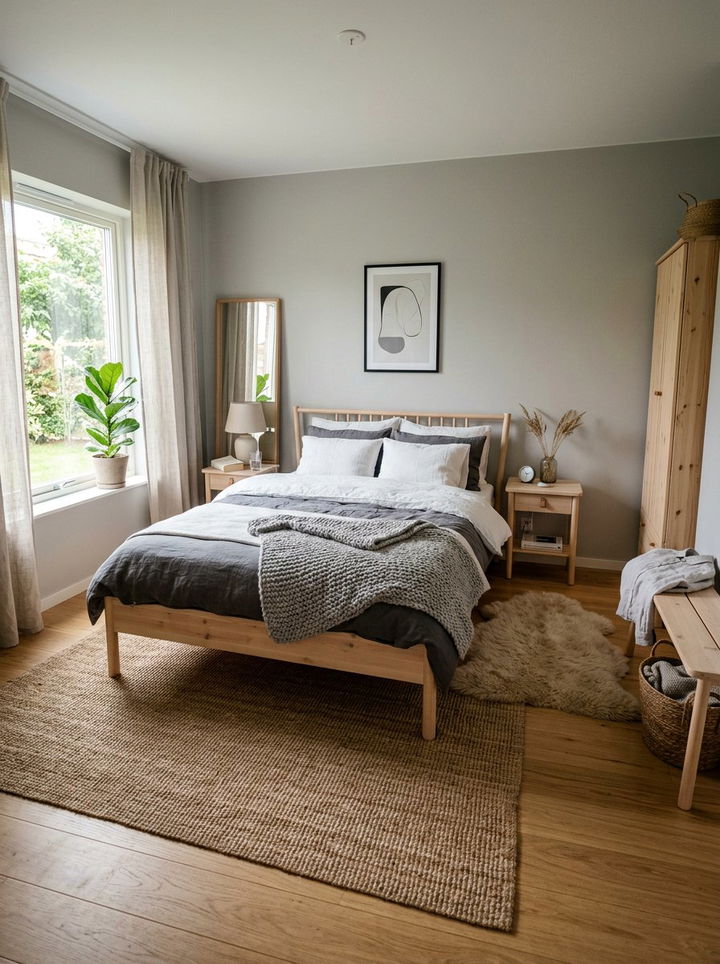 Scandi Bedroom Space - 30 before and after bedroom ideas
