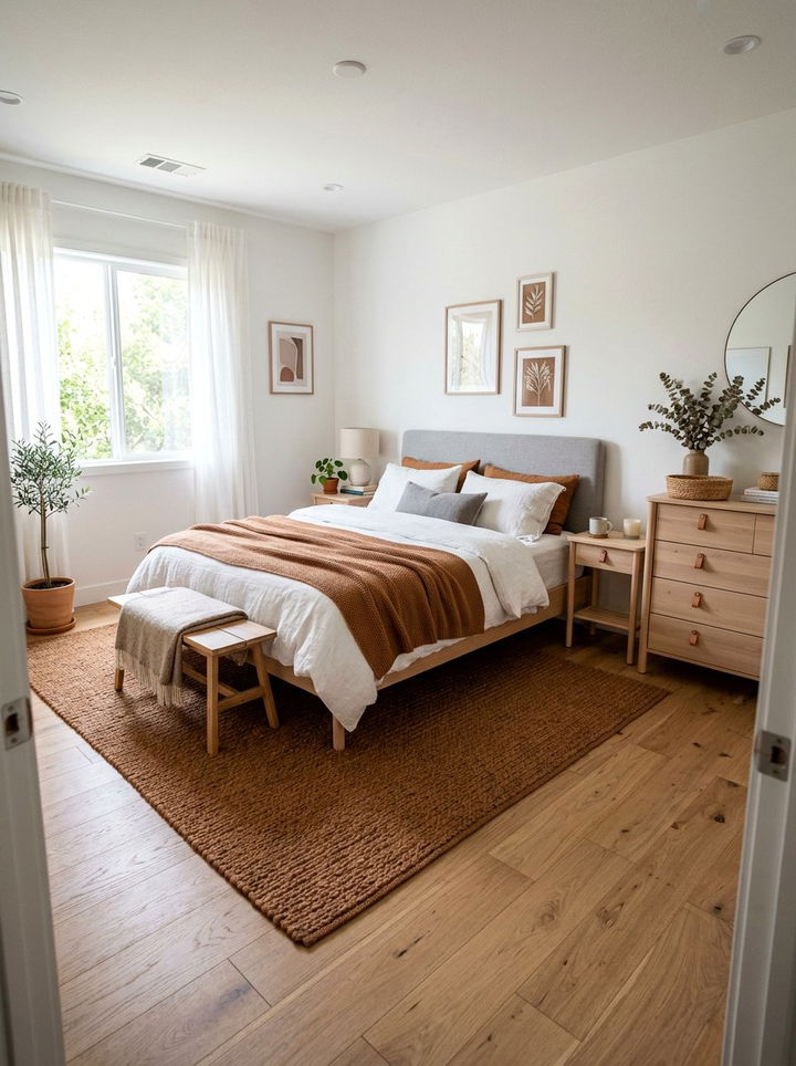 Scandi Cinnamon Bedroom - 30 cinnamon bedroom ideas