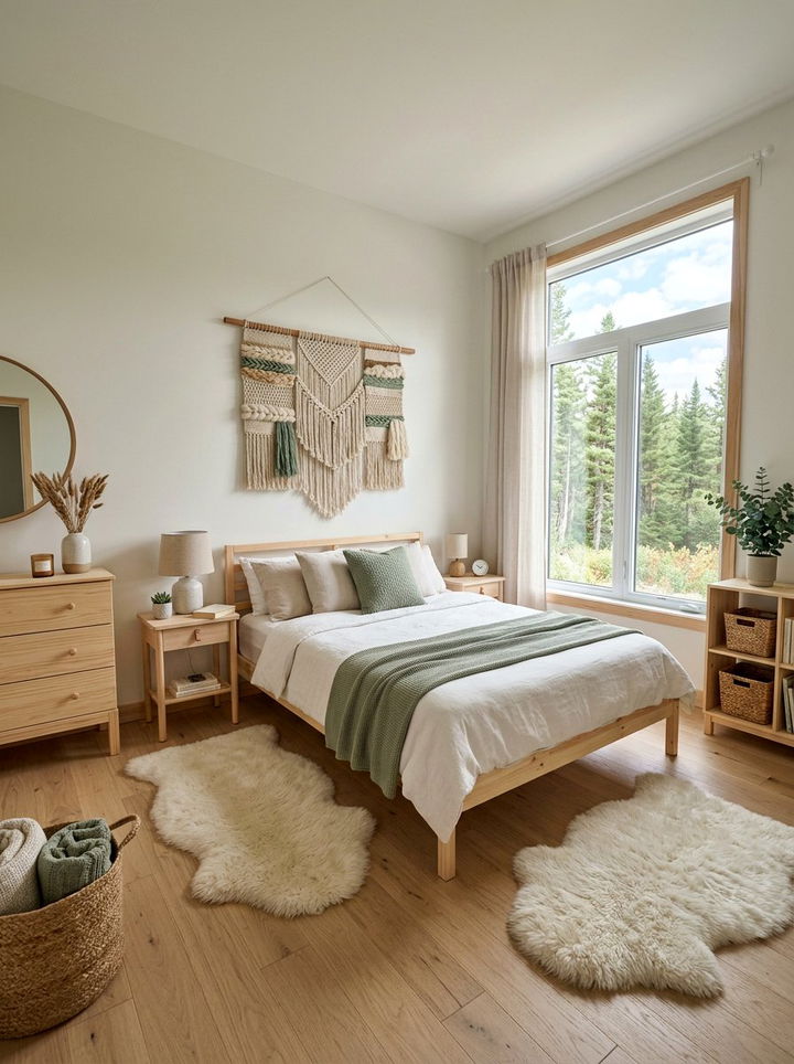 Scandi Style Bedroom - 30 new build bedroom ideas