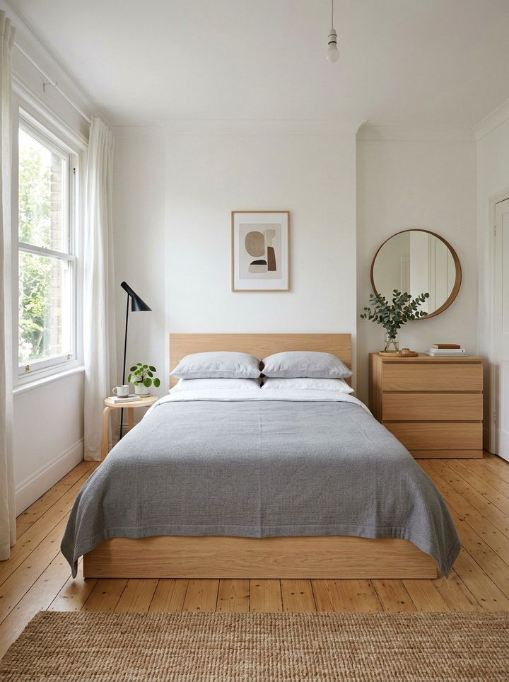 Scandi Style Grey Bedspread - 30 bedroom bedspreads