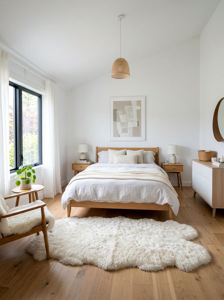 Scandi Style Neutral Bedroom - 30 warm neutral bedroom ideas