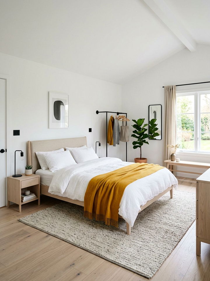 Scandi Style Saffron Bedroom - 30 saffron bedroom ideas