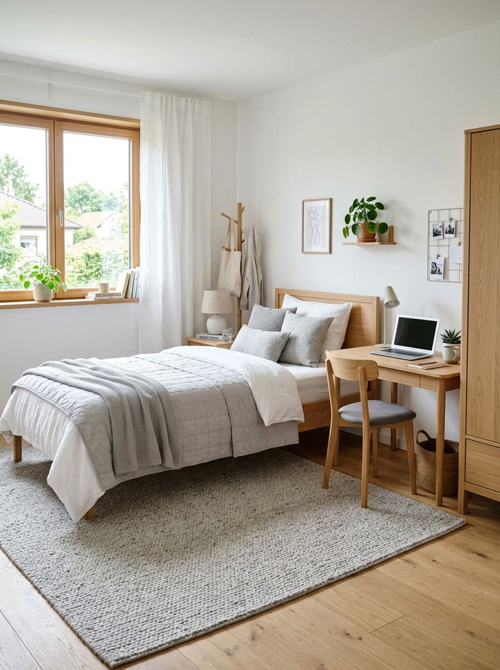 Scandi Teen Bedroom - 30 teenager bedroom decor ideas