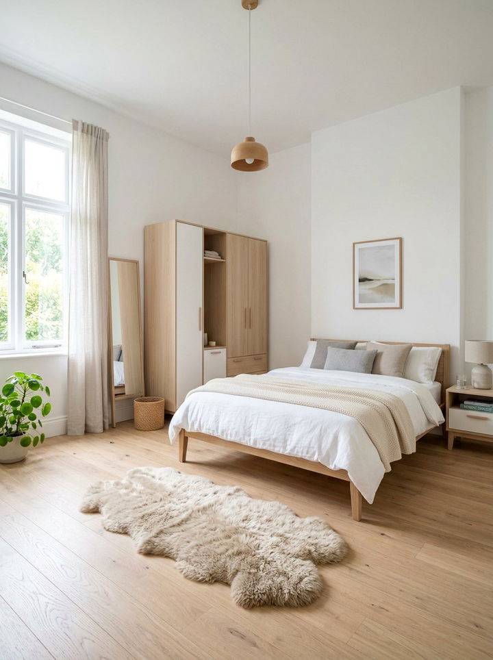 Scandi Wardrobe - 30 bedroom wardrobes