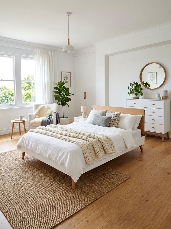 Scandi White Bedroom Furniture - 30 warm white bedroom ideas
