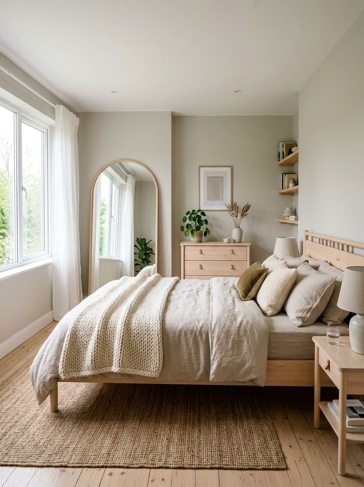 Scandi beige bedroom - 30 bedroom beige walls