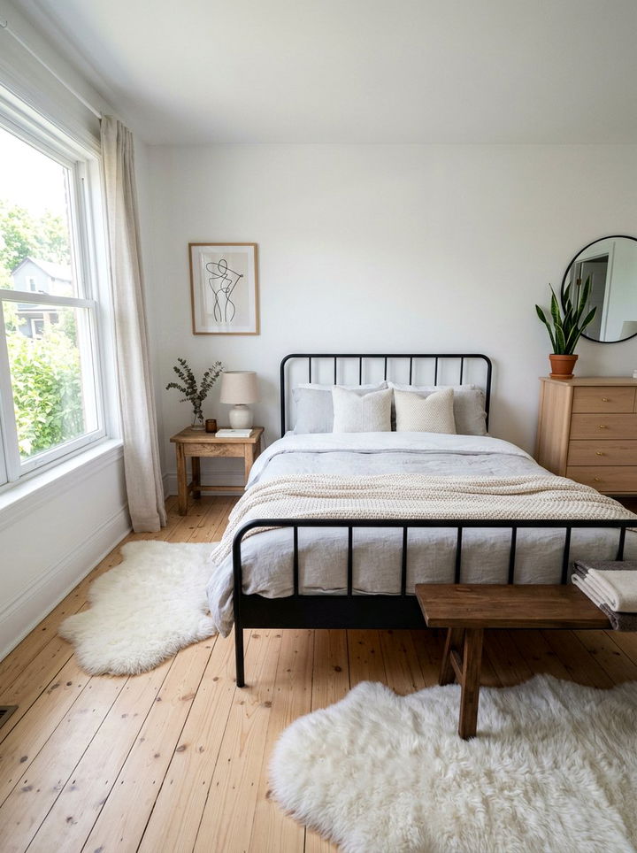 Scandi style bedroom - 30 restful bedroom ideas