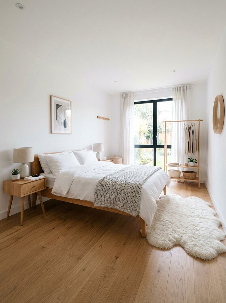 Scandi style bedroom - 30 serene bedroom ideas