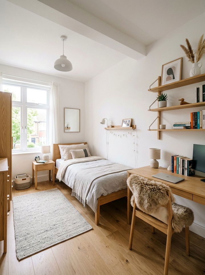 Scandi teen bedroom - 30 teen bedroom ideas