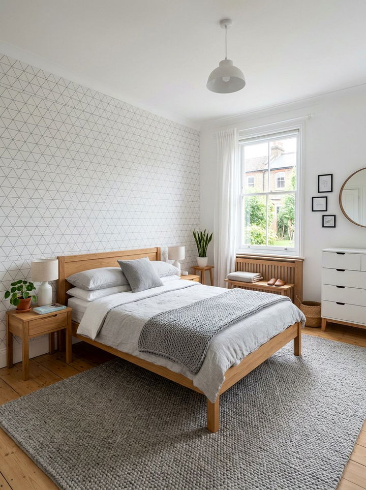 Scandi wallpaper bedroom - 30 bedroom modern wallpapers