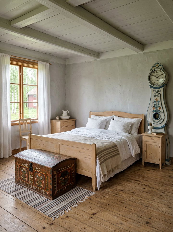Scandinavian Antique Bedroom - 30 antique bedroom ideas