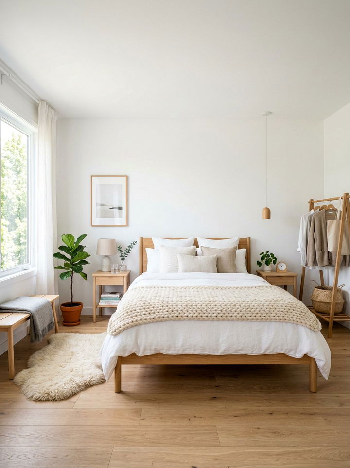 Scandinavian Bedroom - 30 bedroom aesthetic ideas