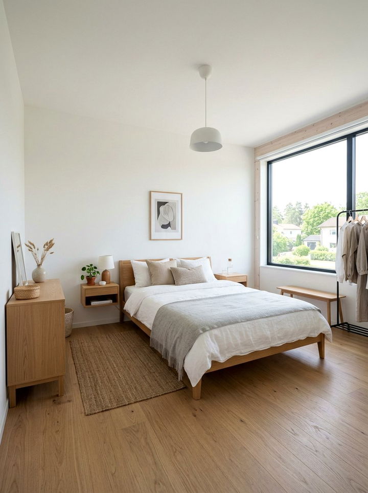 Scandinavian Bedroom Interior - 30 bedroom natural lighting ideas