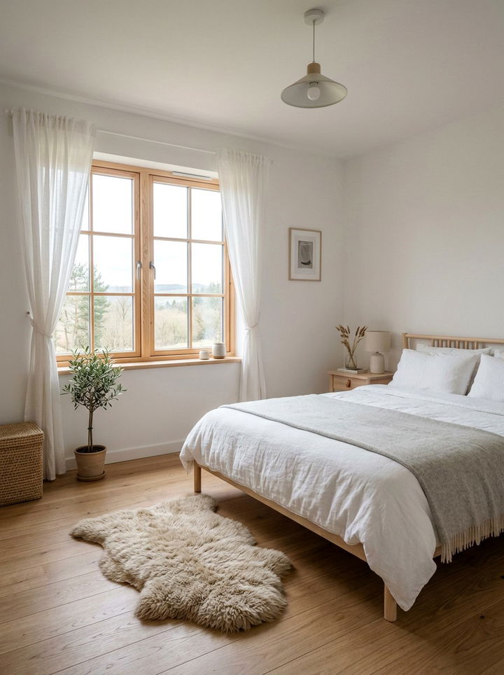 Scandinavian Bedroom Window - 30 bedroom picture windows