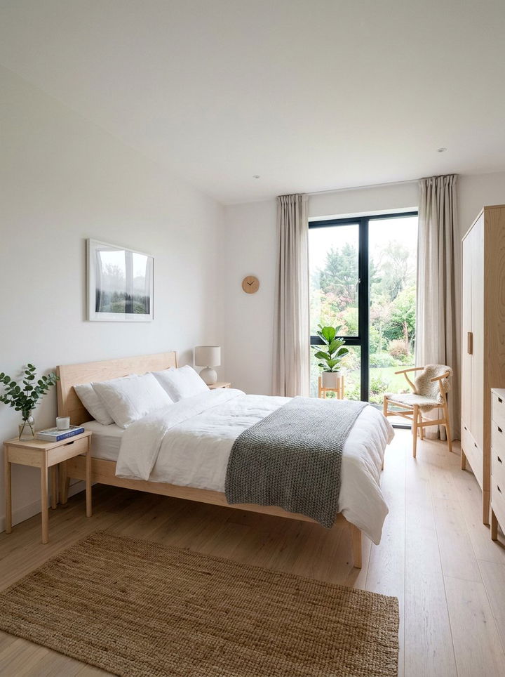 Scandinavian Bedroom - 30 airy bedroom ideas