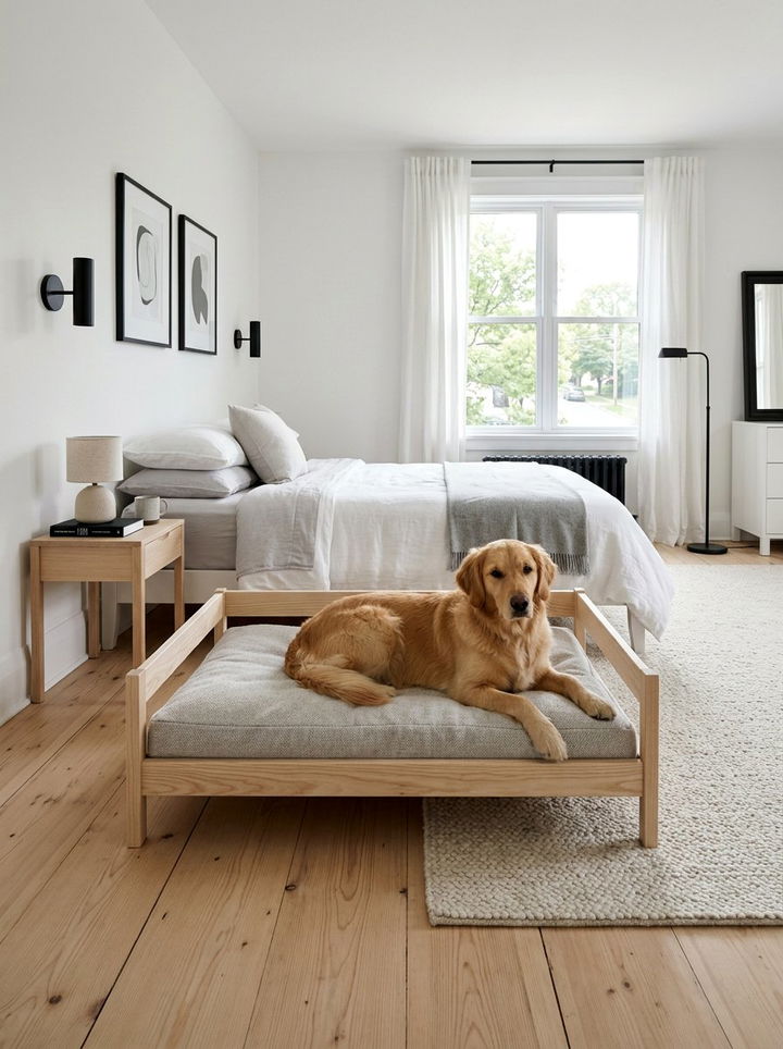 Scandinavian Dog Bed - 30 dog bed bedroom ideas