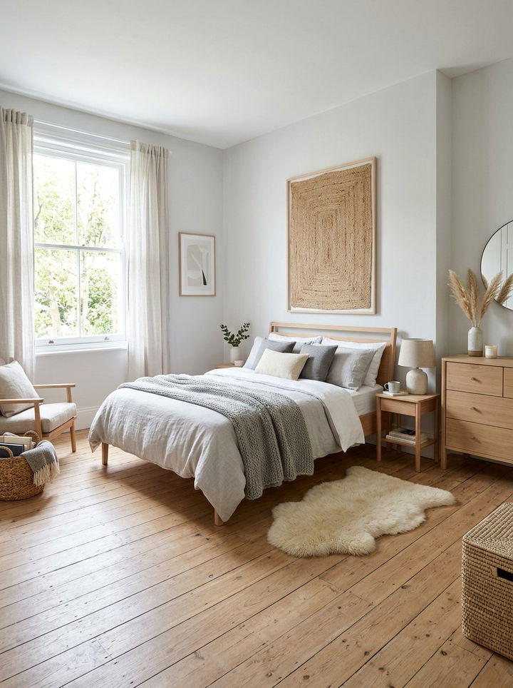 Scandinavian Gray Bedroom - 30 gray bedroom design ideas