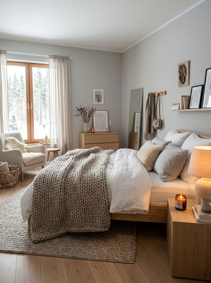 Scandinavian Hygge Bedroom Style - 30 magazine bedroom ideas
