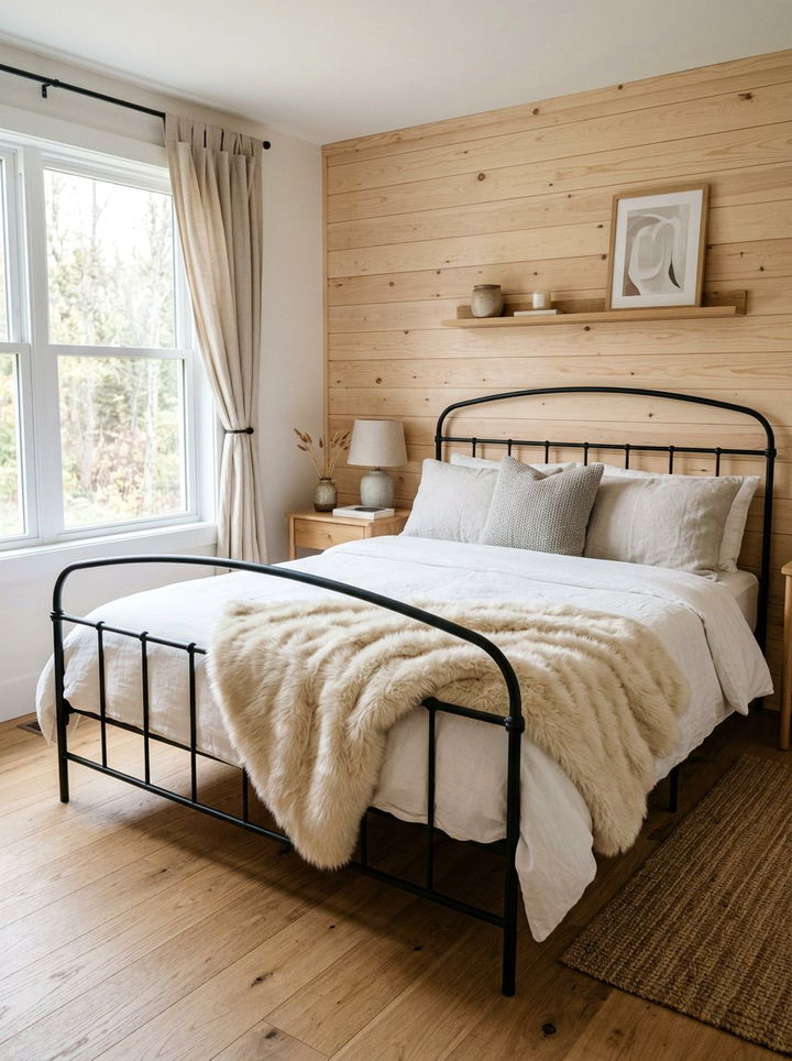 Scandinavian Iron Bed - 30 bedroom iron beds