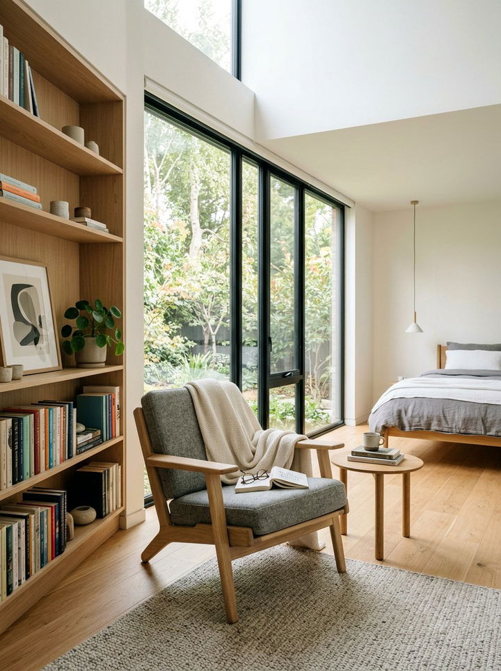 Scandinavian Lounge Chair - 30 bedroom accent chairs