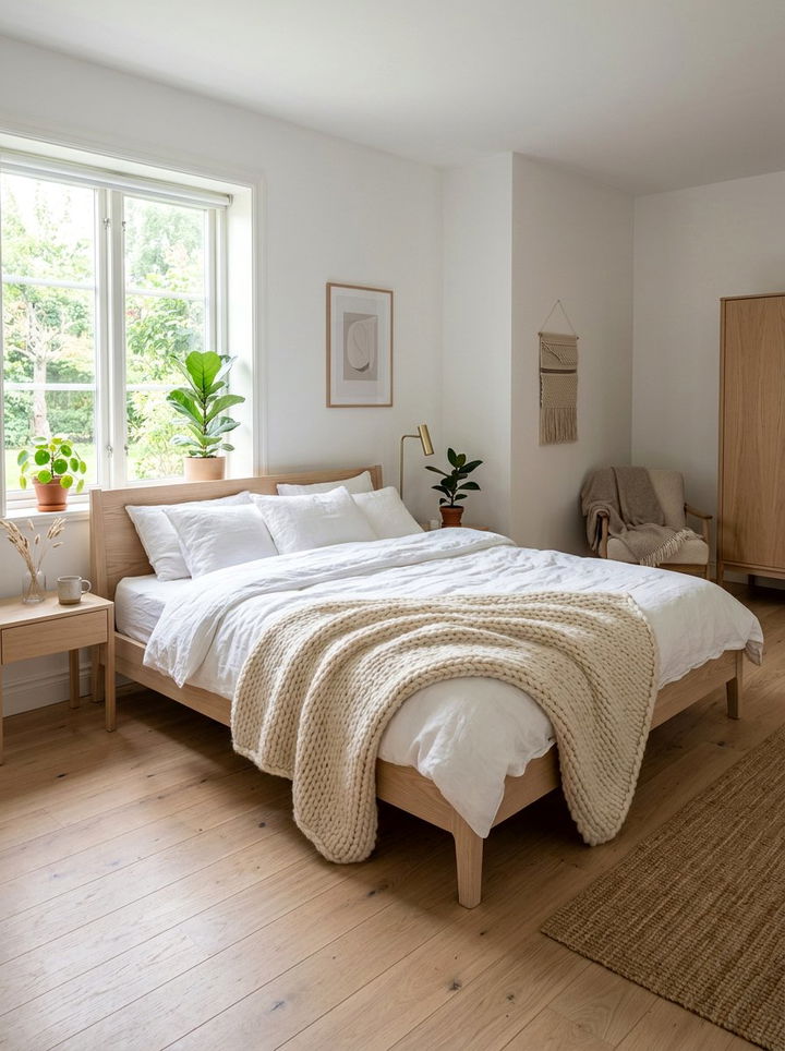 Scandinavian Low Bed Frame - 30 bedroom low profile beds