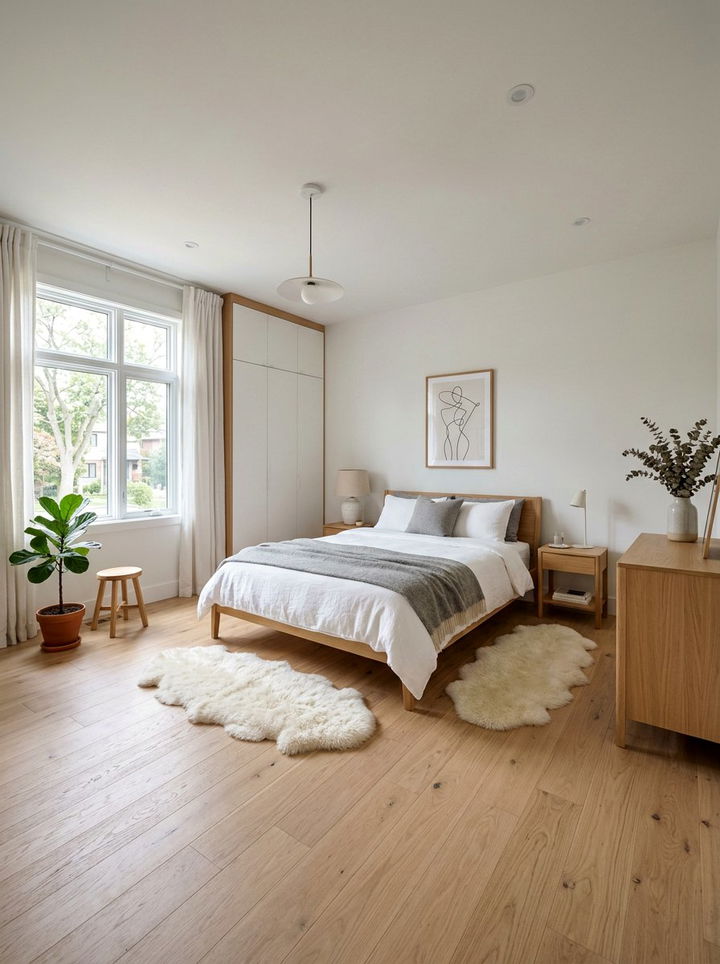 Scandinavian Master Bedroom - 30 large bedroom ideas