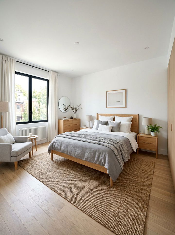 Scandinavian Master Bedroom Suite - 30 spacious bedroom ideas